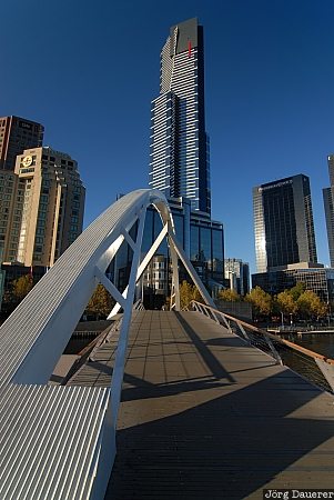 Australia, Victoria, Melbourne, skyscraper, skyline, sky, blue sky, Australien, Down Under, VIC