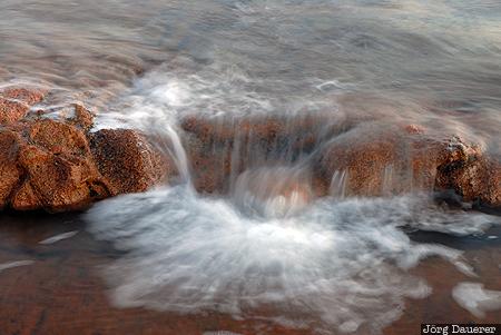 granite, coast, tasman sea, sea, rocks, rock, evening light, Australia, Tasmania, Australien, Down Under, Tasmanien