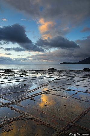 sunrise, morning light, sky, clouds, coast, tasman sea, AUS, Australia, Tasmania, Australien, Down Under, Tasmanien