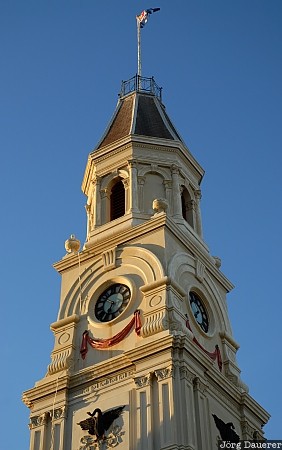 Australia, Western Australia, Fremantle, town hall, tower, sky, blue sky, Australien, Down Under, WA