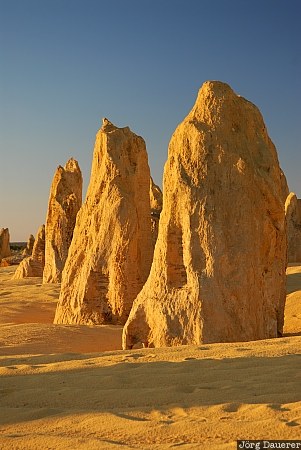 Australia, Western Australia, Nambung National Park, evening light, sky, blue sky, rocks, Australien, Down Under, WA