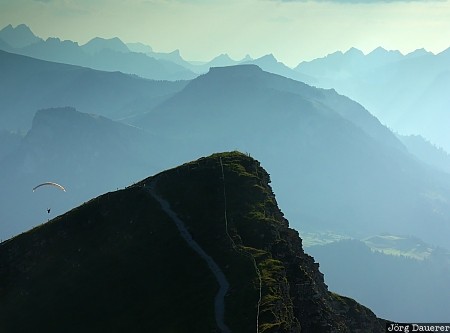 Switzerland, Bern, Hondrich, Hasli, alpine mountains, alps, clouds, Schweiz