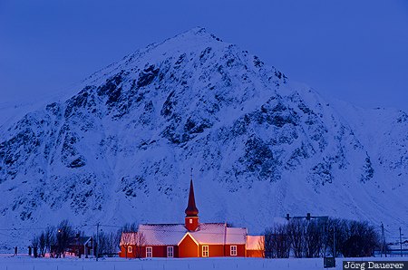 NOR, Nordland, Norway, Sund I Lofoten, Vareid, archipelago, blue hour, Norwegen, Norge