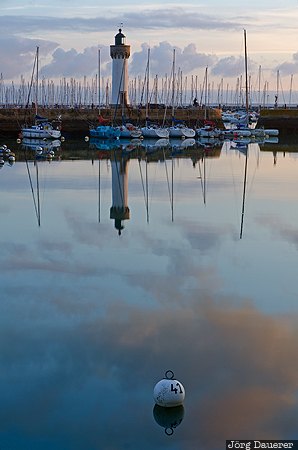 Bretagne, buoy, France, Port-Haliguen, Quiberon, atlantic ocean, beach, Brittany, Frankreich