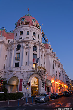 FRA, France, Nice, Provence-Alpes-Côte d'Azur, Saint-Philippe, blue hour, côte d'Azur, Frankreich, Provence-Alpes-Cote d'Azur