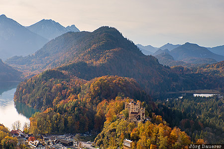 Bayern, DEU, Germany, Hohenschwangau, Allgäu, Schwangau, alpsee, Deutschland, Bavaria