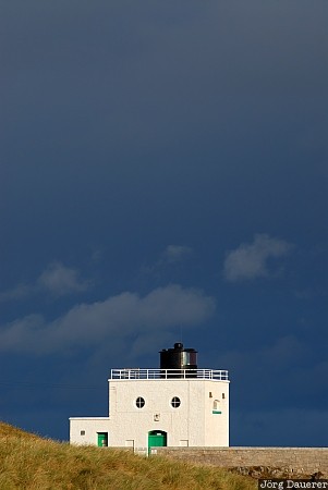 Bamburgh Lighthouse United Kingdom, Northumberland, Bamburgh, north sea, coast, morning light, lighthouse, Großbritannien, Vereinigtes Königreich, Grossbritannien, Vereinigtes Koenigreich