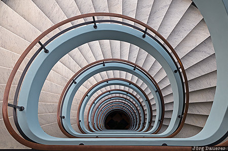 Antwerpen, BEL, Belgium, Flanders, Den Bell Tower, green, spiral staircase, Antwerp, Belgien