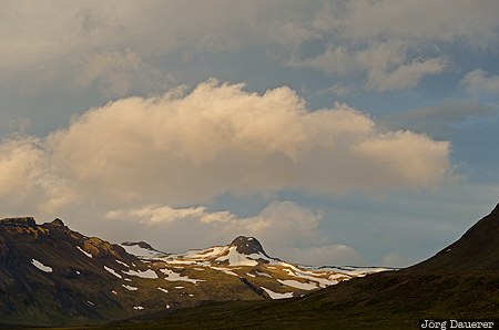 ISL, Iceland, Ólafsvík, Snæfellsnes, Snæfellsnes Peninsula, blue sky, clouds, Vesturland, Snaefellsnes