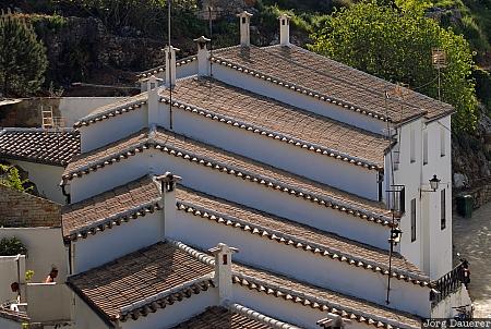 Grazalema Roofs Spain, Andalusia, Grazalema, pueblo Blanco, roofs, Sierra de Grazalema, white, Spanien, Espana, Andalucia, Andalusien