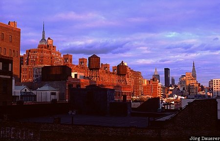 Midtown at dusk United States, Chelsea, Dia center of the arts, New York City, New York, Manhattan, US, USA, Vereinigte Staten, NY, Big Apple