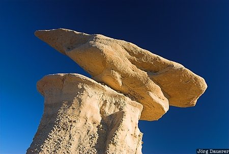 USA, New Mexico, Bisti Wilderness, clouds, sky, blue sky, eroded clay, United States, Vereinigte Staten, Neu Mexiko, NM