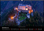 Calendar Alps December: Hohenwerfen
