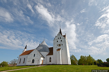 Horne Kirke Denmark, DNK, Horne, Millinge, South Denmark, church, Horne Kirke, Dänemark, Daenemark